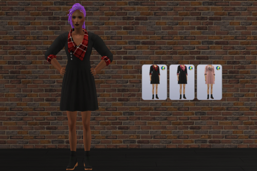 OpenLongSleeve (AF) and SweaterDress (TF) replaced with @deedee-sims Lazy Dress MashupThis is such a