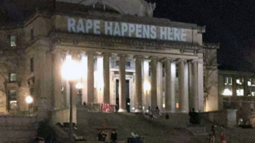 TW for rapeColumbia Student Group Broadcasts “Rape Happens Here” Message During Prospect