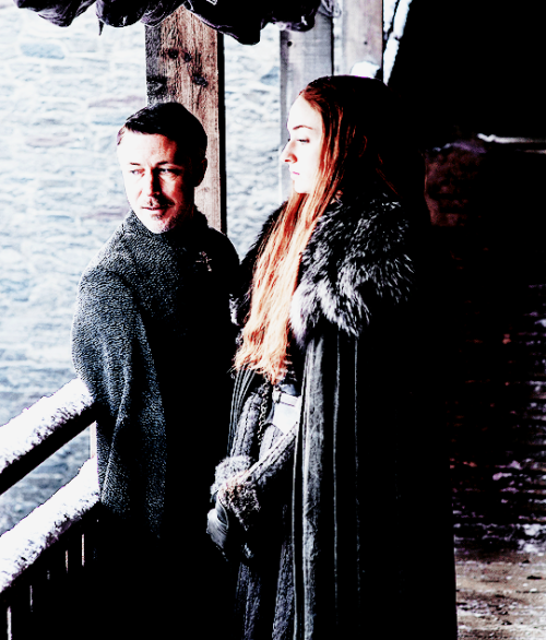 gwynedds:Petyr ‘Littlefinger’ Baelish and Sansa Stark in Season 7 of Game of Thrones