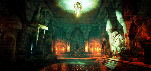 inquisitor-marlynastre:Marvels of Thedas | The Flooded Cave, Crestwoodaka Dragon Age Inquisition is 