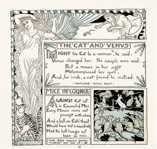 Baby’s own aesop 1908 illustrated by Walter Crane