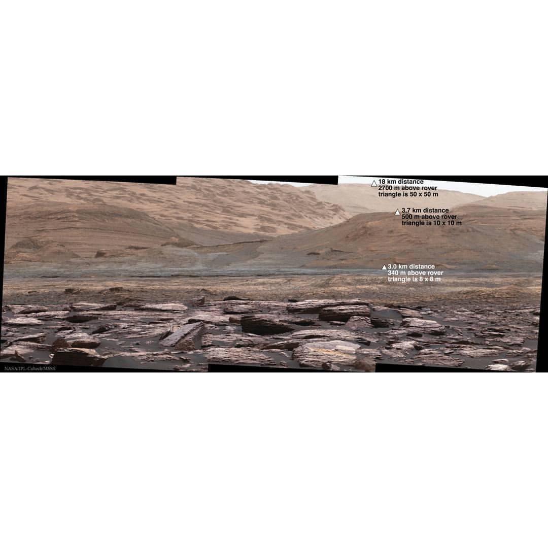 Curiosity Surveys Lower Mount Sharp on Mars #nasa #apod #jpl #caltech #msss #curiosity