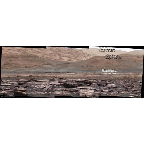 Curiosity Surveys Lower Mount Sharp on Mars #nasa #apod #jpl #caltech #msss #curiosity #rover #mountsharp #mars #planet #solarsystem #space #science #astronomy
