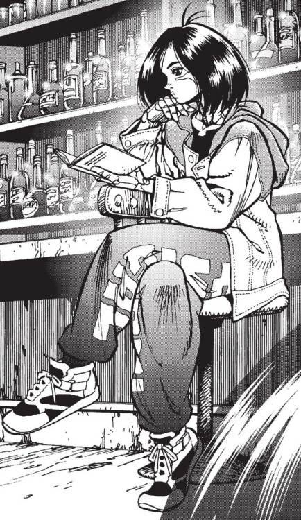 unitremover:Alita’s workout outfit from the Sonic Finger short story is real goddamn good