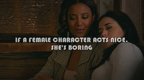 lesbianmaxevans: People speak in reverence of strong female characters until they’re presented