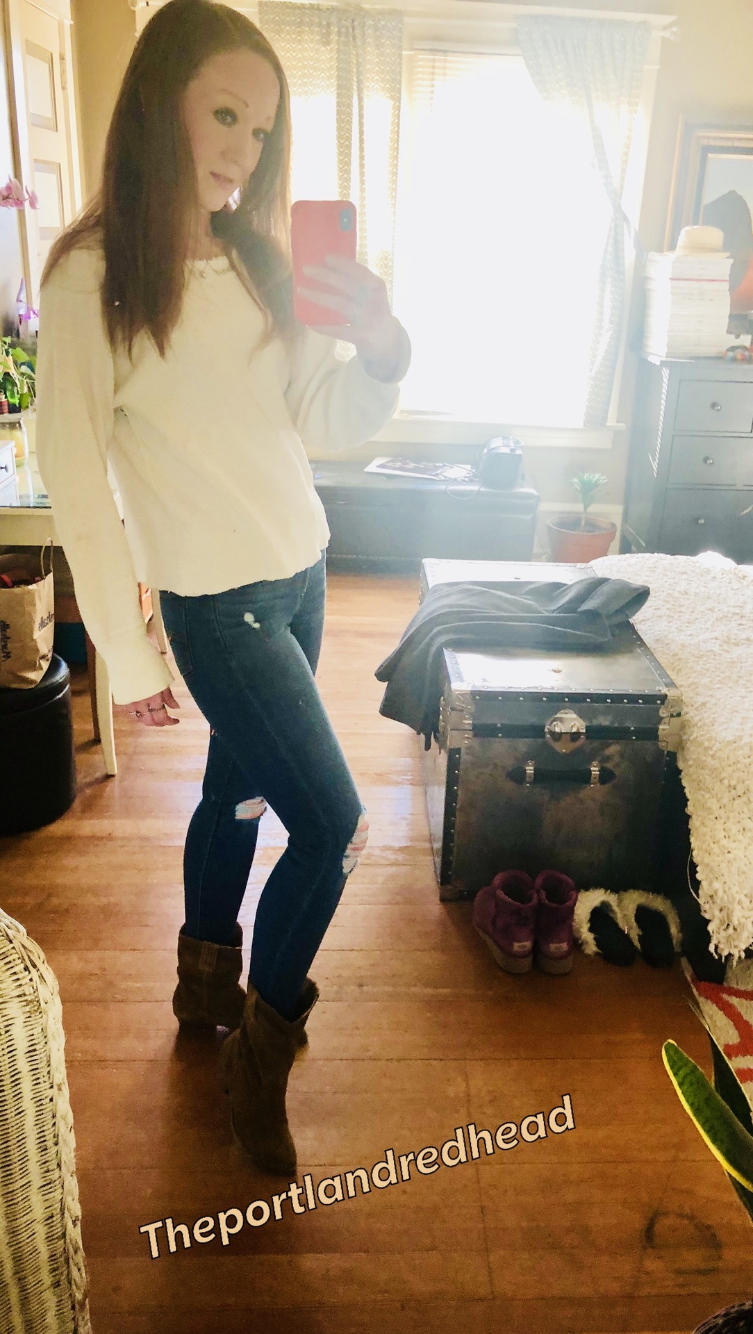 theportlandredhead:  👖all day everyday @theportlandredhead Unbelievable $40 bargain