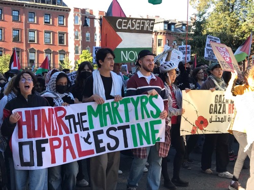 BOSTON COALITION FOR PALESTINE SHUT DOWN STORROW DRIVE FOR 30 Min 10/6/24!
