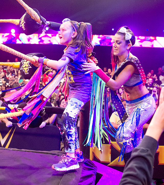 nxtdivasource:  Bayley surprises her biggest fan 