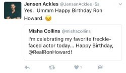 codestielckles:  Jensen: “HOW COME IM NOT