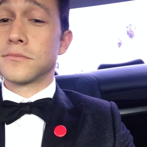 rlyhigh:  hitrecordjoe:  On my way. #Oscars  i