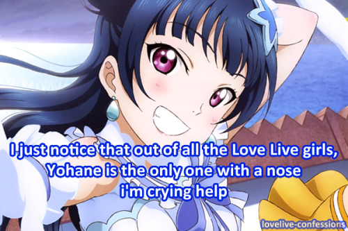 Love Live! School Idol Project Confessions