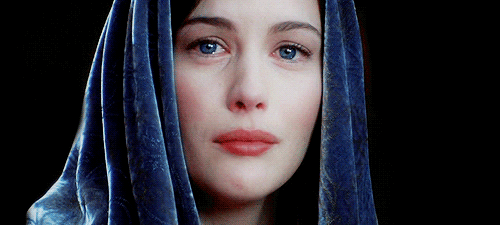 ohwaverlyearp:Elrond: I looked into your future and I saw death. Arwen: But there is also life. You 