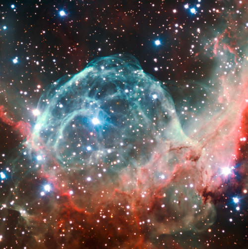 Thor’s Helmet Nebulafollow @space–pics for more space!Credit: ESO/VLT