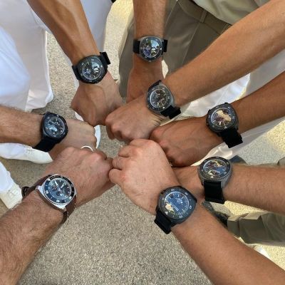 Instagram Repost
ralftech_official  Happy Veteran’s day! November 11, 1918… Never forget. Featuring WRX for French Special Forces. All together! [ #ralftech #monsoonalgear #divewatch #watch #toolwatch ]