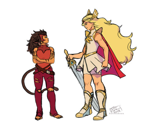 kureenbean:I hope the best for Catra and her 8 foot tall woman with a sword.PLease they hurt me so m