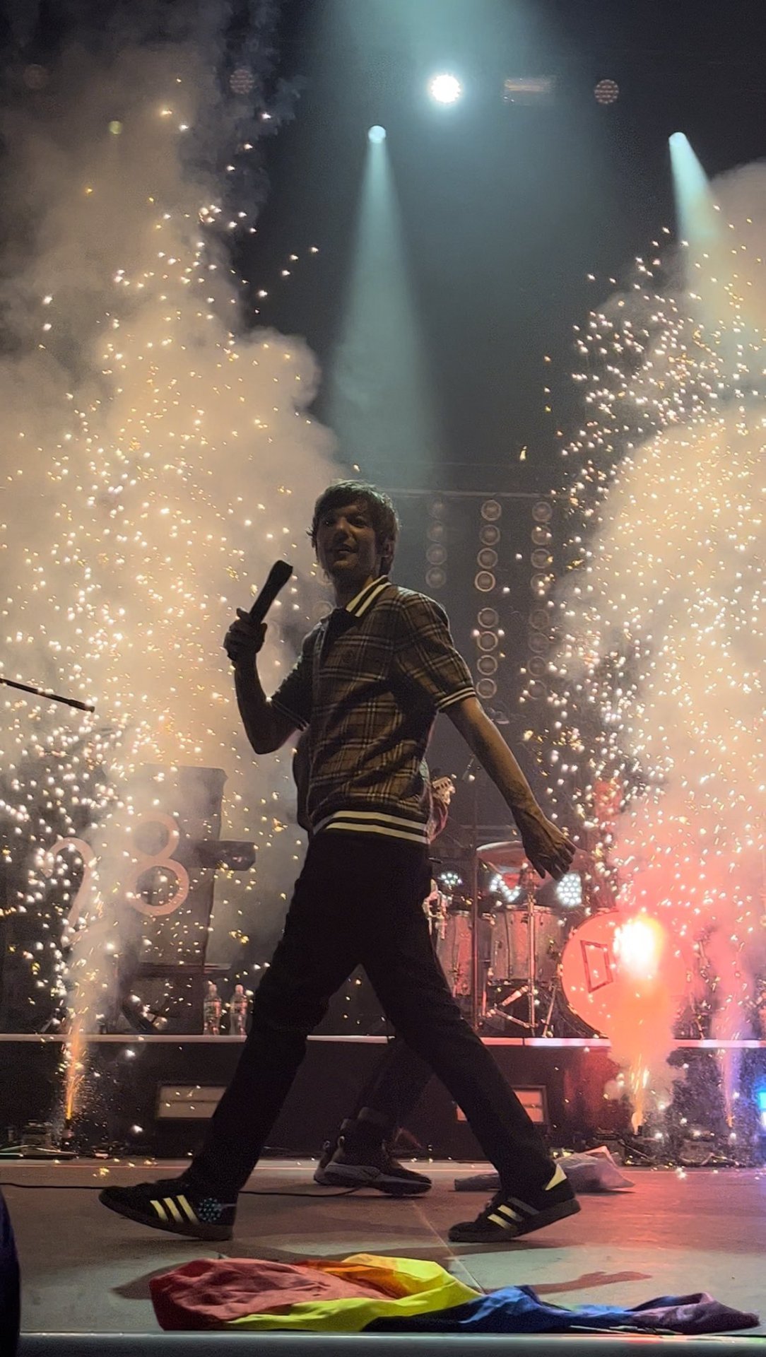 ☆ on Twitter  Gold aesthetic, Concert fits, Louis