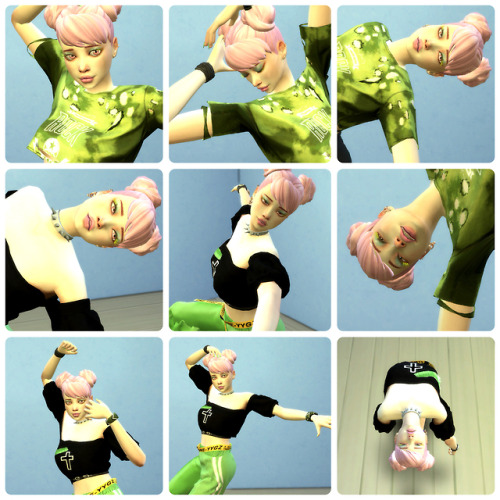 moo2shelly: Dancer’s Pose 2 Hip hop→　Download  9 solo poses set (Redistribution prohibited)  再配布禁止