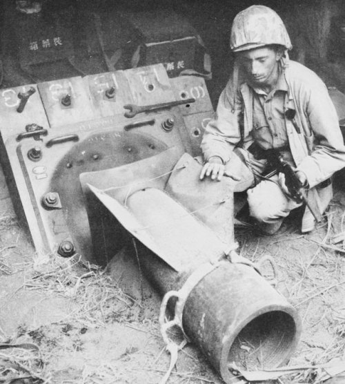 historicalfirearms:Type 98 320mm Mortar During the Second World War the Japanese made some use of la