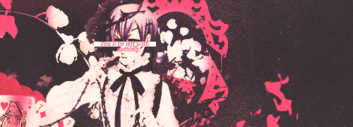 zetsueen:   “Time keeps rolling on. I need my absolution.”Dedicated to phantonhives.
