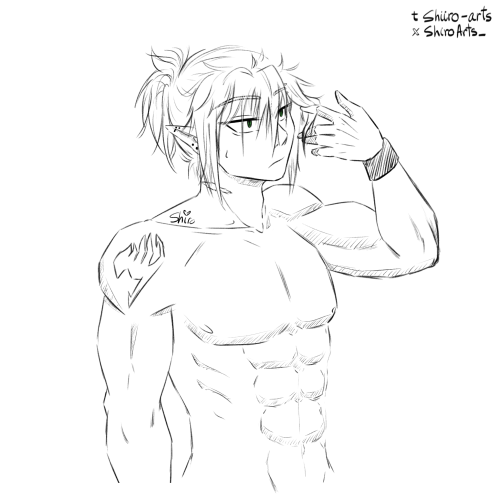 Long Haired Natsu Was A TREAT