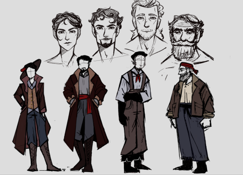 old-world-bird: A bunch of standing humanoids, ‘cause I’ve happen to have a bunch of sta