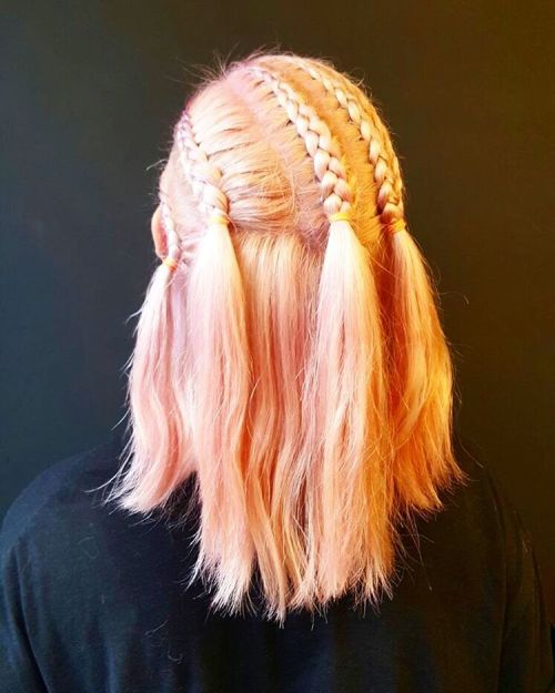 bleachlondon:Rosé gold by @shangallacher (at Bleach) 