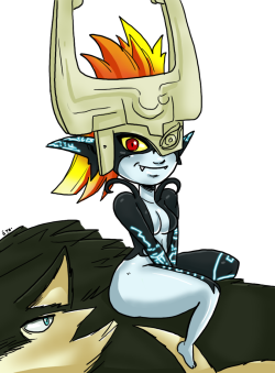 hellyeahimpmidna:  Midna 011 by theEyZmaster