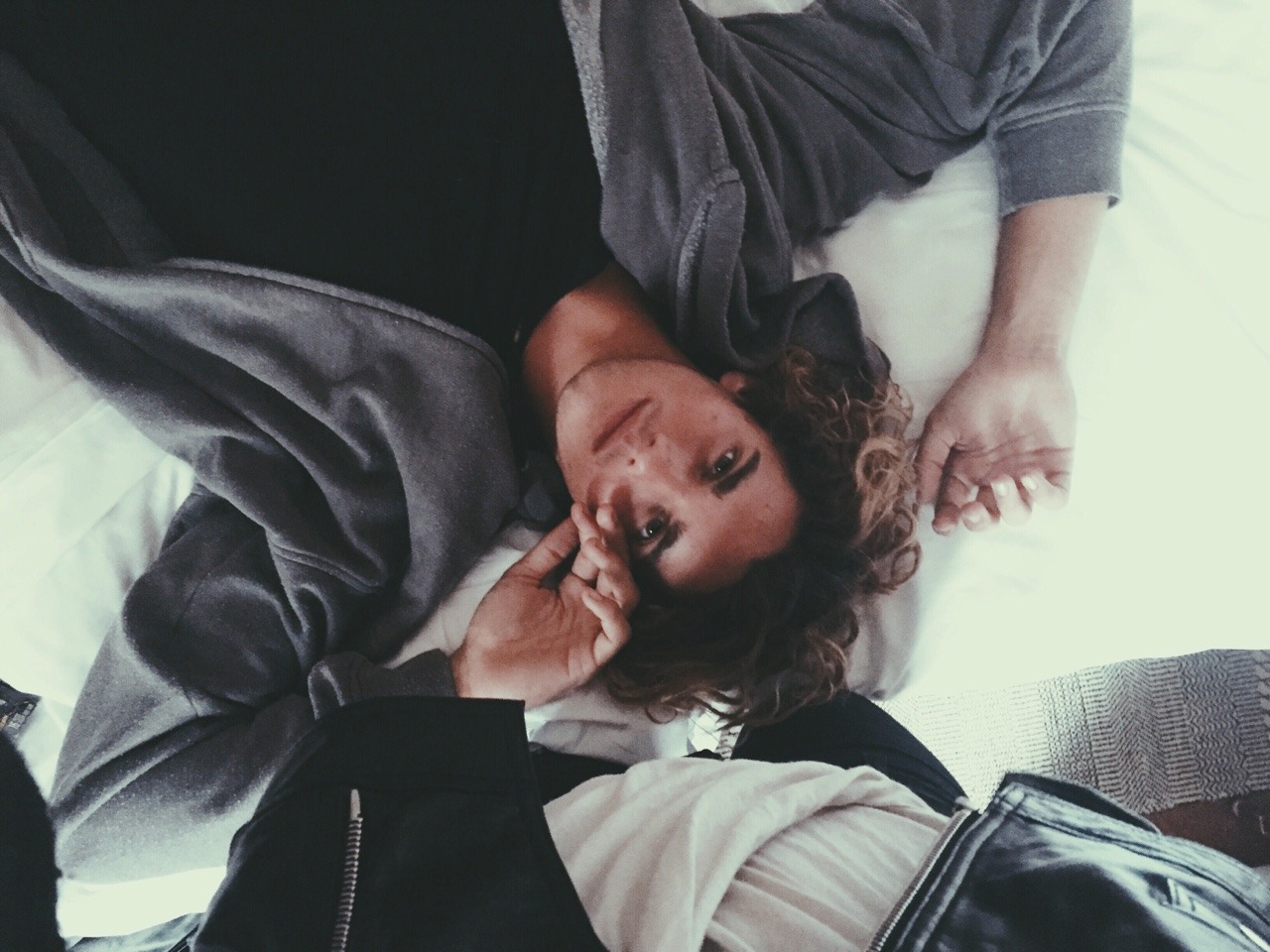 alexisreneg:  Jay.. Lucky I get to wake up to this face every morning ❤️  jayalvarrezalexisreneg