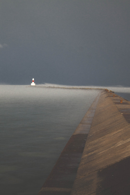 Eerily calm storm rolling in so we broke the rules. By: Emily Hawkins