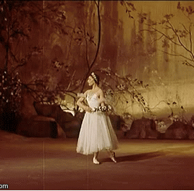 ballottes:Apparition of Myrtha and the Willi from Giselle Act II (Bolshoi Ballet 1956) with Galina U
