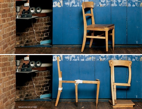 platea:  Having Guts Always Works Out For Me by Bela Borsodi in collaboration with Sagmeister Inc. 