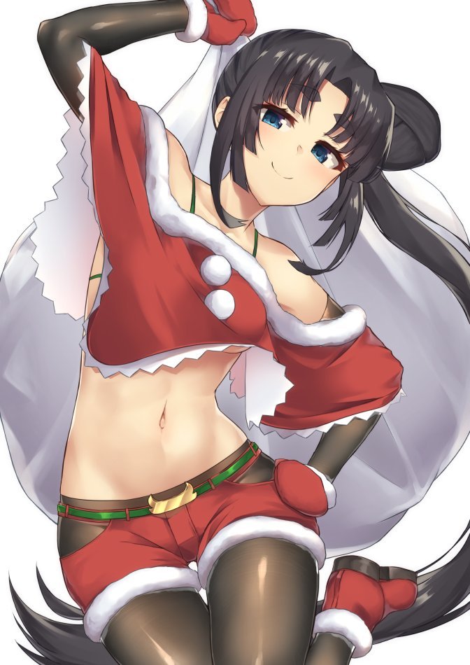 memeppoi:kiwoterau: “サンタ牛若！ https://t.co/EMPfQfY2he”