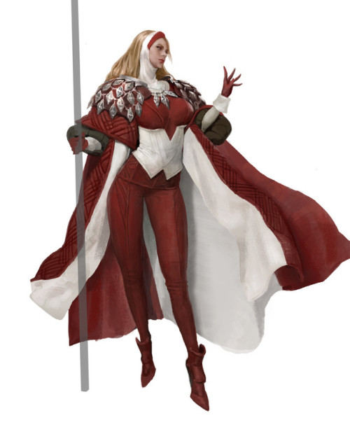 peckanpie: thecollectibles:   Hunting era character concept art by  Sangsoo Jeong   @micma 