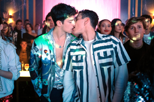  ARÓN PIPER & MANU RÍOS as Ander & Patrick (ELITE, season 4) 