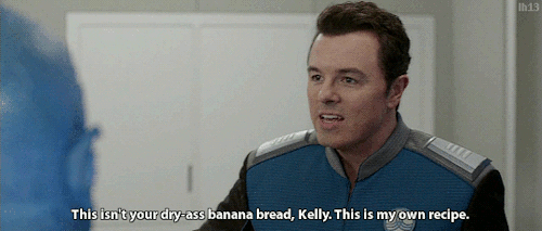 littlehobbit13: This isn’t your dry-ass banana bread, Kelly.