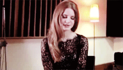 dailydelreygifs: “Hi! I’m Lana Del Rey”  My fucking queen.