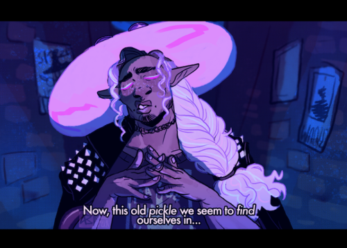 Wanted To Do A Lil Redraw(hes All Talk, He Still Doesnt Have The Spell Slots)