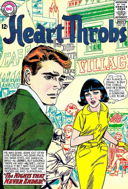 romancecomics: Heart Throbs #92 cover by