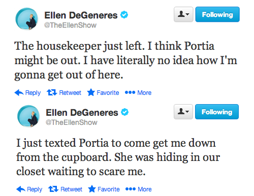  Married life with Ellen and Portia. 