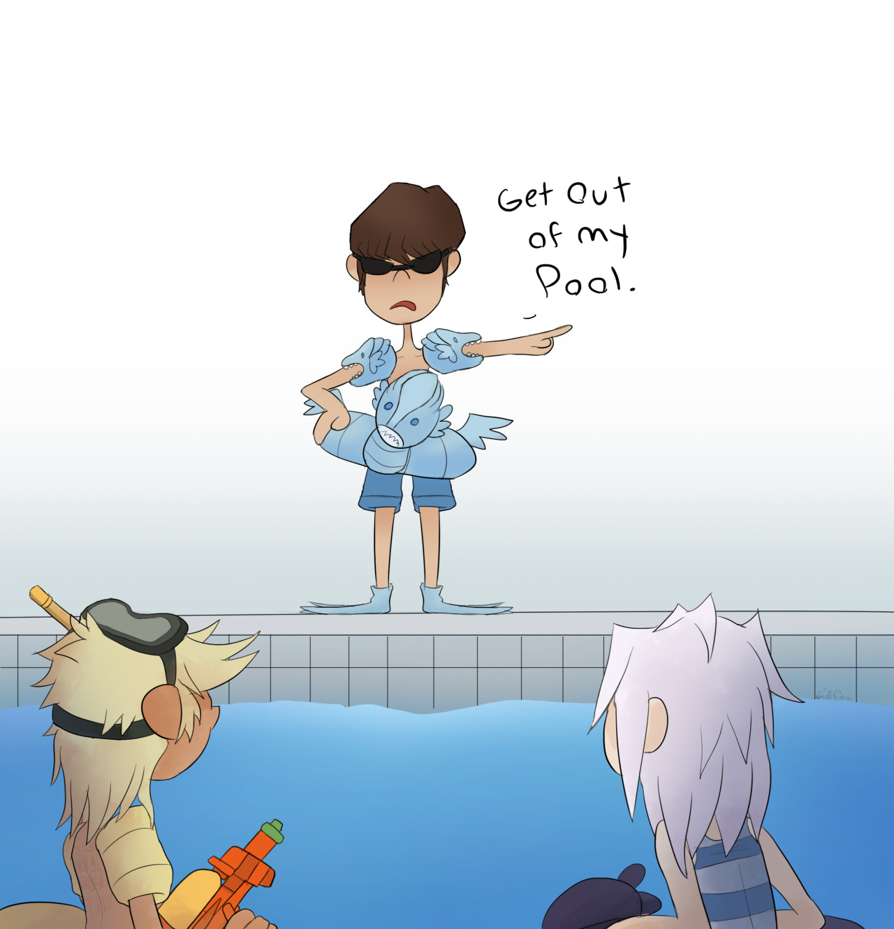 LittleKuriboh Fapping in the Background