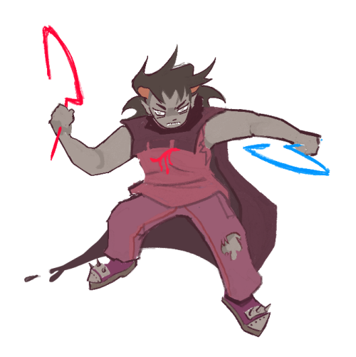 I Fucked Up And Painted My Thumbnail So Now I Have A Cool Karkat Drawing The Size Of A Ant
