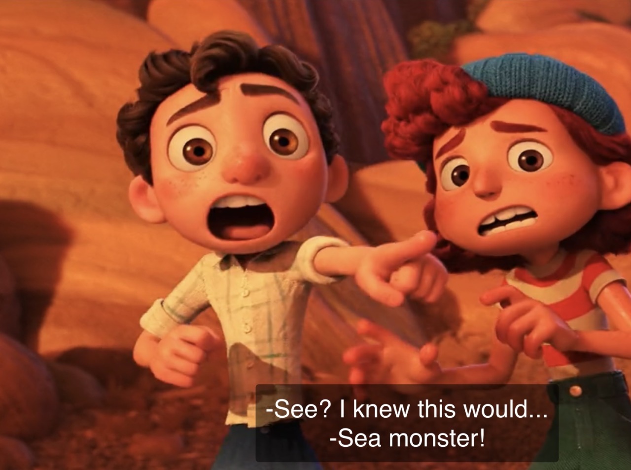 Luca Paguro - Disney Pixar : r/blender