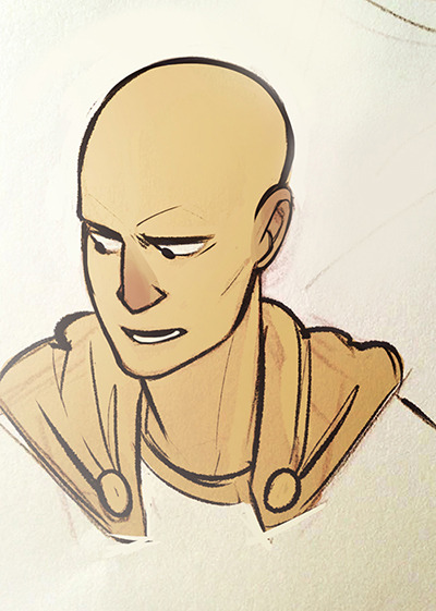 coconutmilkyway:I JUST WANT SAITAMA TO GET A CAT THAT LOVES HIM TBH he deserves it