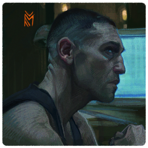 yan-may-fire: screenshot studies with Jon Bernthal