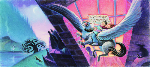 knockturnallley:  The Harry Potter series American edition cover art by Mary GrandPré (x) 