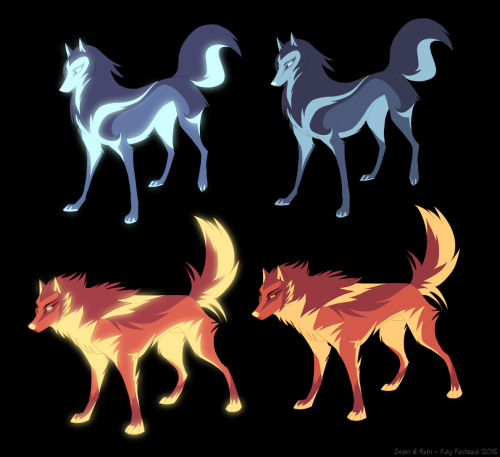 XXX kayfedewa:  Wolf gods! photo