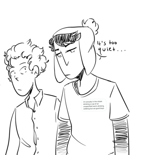 i love these boys so much i stgalso craig’s shirt is a mega inside joke- i think it explains itselfa