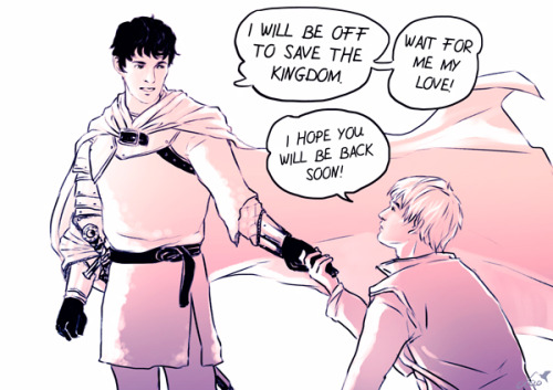 lao-pendragon: Knight Merlin sets out to save the kingdomArthur’s dreams can be very vocal som
