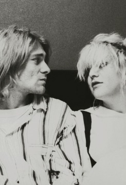 happy-blood:  “Well, we just like to be together all the time. We’re best friends. She’s my best friend.” - Kurt Cobain talking about Courtney Love 