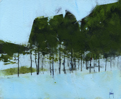 paulbaileyart:  Pine links/Acrylic on canvas/12 x 10 inches/2019
